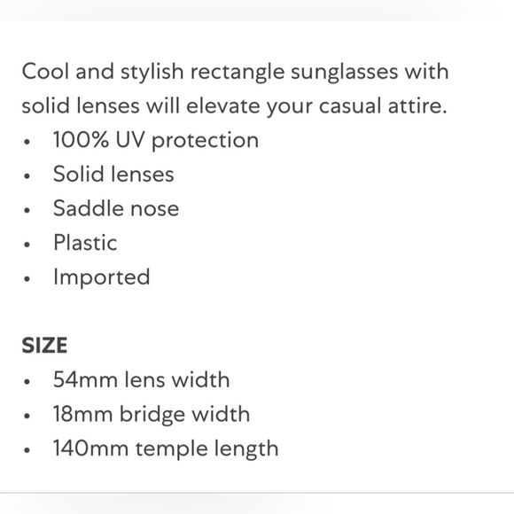 Coach Rectangle Sunglasses - Picture 4 of 4